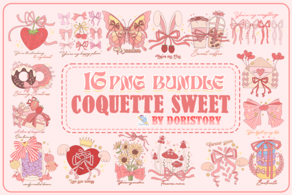 Exploring the Coquette Sweet Sublimation Bundle for Creative Digital Design