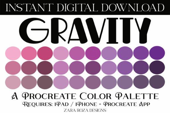 Gravity Procreate Color Palette: Elevate Your Digital Art